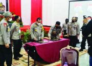 Gelar Operasional Bulanan di Sawahlunto, Kapolda Sumbar Tandatangani 5 Prasasti Bangunan