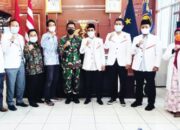 Pengurus PKS Sumbar Silaturahmi dengan Danlantamal II, Siap Dukung Program Gubernur Mahyeldi