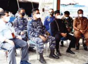 Serbuan Vaksinasi ke Seluruh Jajaran, Danlantamal II Padang Ikuti Vicon dengan Kasal