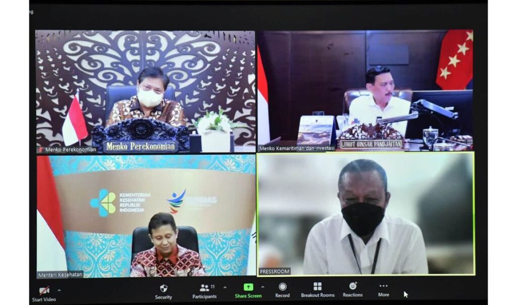 PPKM Luar JawaBali Dilanjutkan Hingga 3 Januari 2022