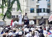 Tak Bisa Reuni 212 di Kawasan Patung Kuda, Massa Tutup Jalan KH Wahid Hasyim