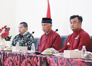 Gubernur Mahyeldi Pimpin Rakor Feeder Tol Jalan Tol Trans Sumatera (JTTS) Dharmasraya