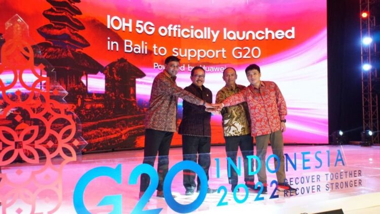 Peluncuran 5G IOH di Bali.