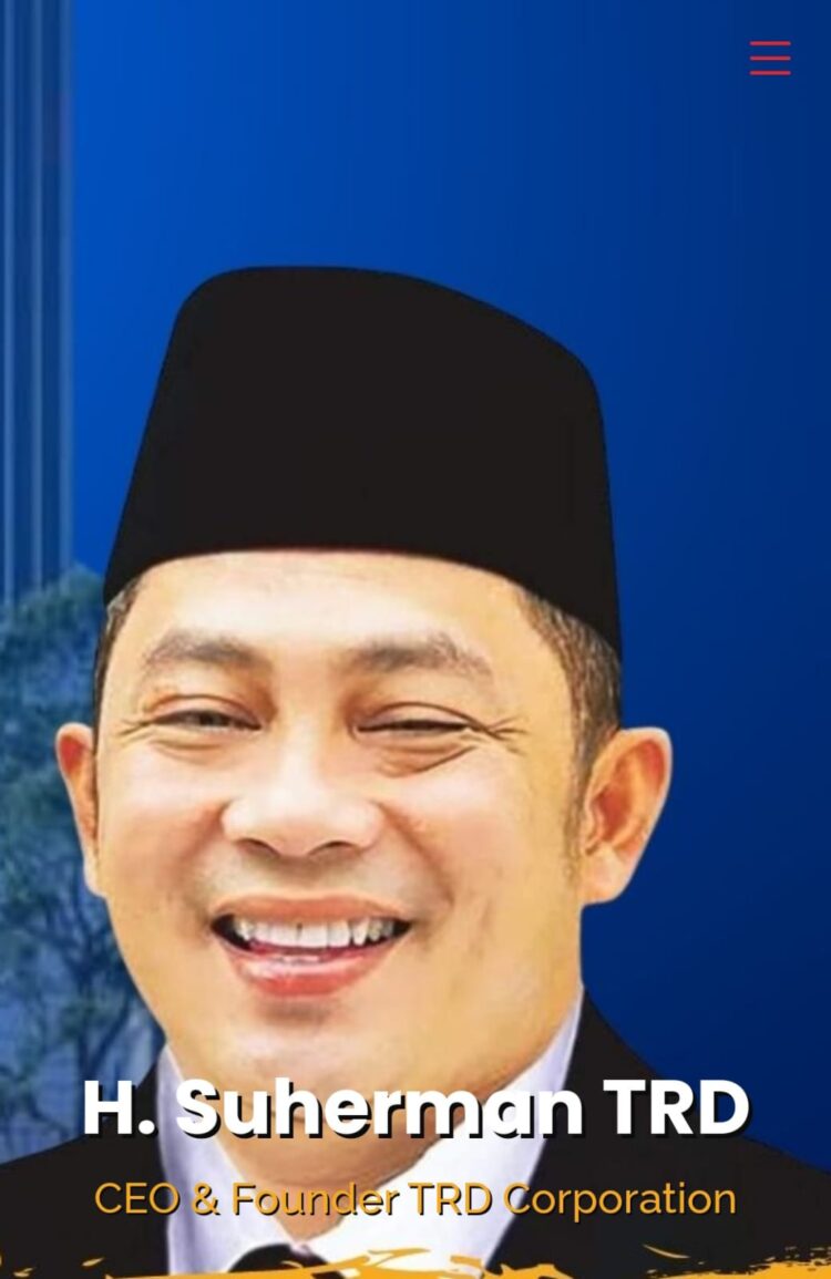 H. Suherman kandidat Bupati Tanahdatar. (chandra antoni)