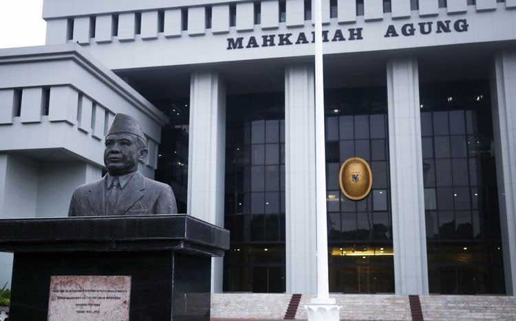 ILUSTRASI— Gedung Mahkamah Agung (MA).