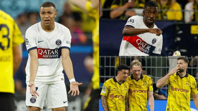 Liga Champions— PSG menelan kekalahan 1-0 pada leg 1 Semifinal Liga Champions 2023/2024 usai ditaklukan tuan rumah Borussia Dortmund Signal-Iduna Park pada Kamis (2/5) dini hari WIB.