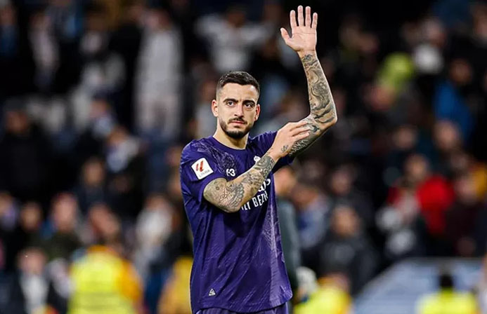 TRANSFER PEMAIN— Joselu akan segera meninggalkan Real Madrid dan lebih memilih bergabung dengan Al Gharafa di Liga Qatar. Kontrak Joselu bersama Real Madrid sendiri akan habis pada 30 Juni 2024 mendatang.