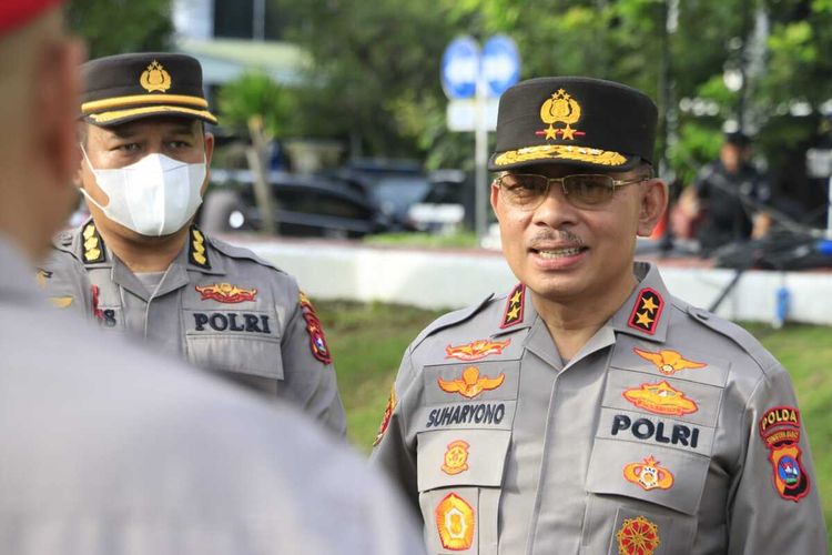 Kapolda Sumbar Irjen Polisi Suharyono