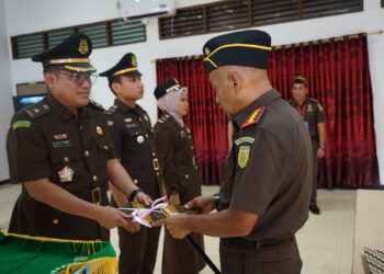 Kejari Pessel Lantik Pejabat Baru, Dorong Peningkatan Kinerja Tindak Pidana Khusus