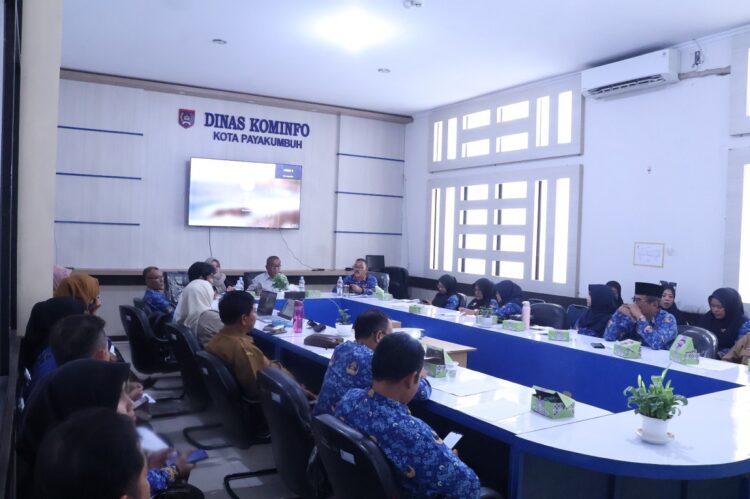 SUASANA—Terlihat Suasana Sosialisasi dan Rapat Koordinasi Pejabat Pengelola Informasi dan Dokumentasi (PPID) .