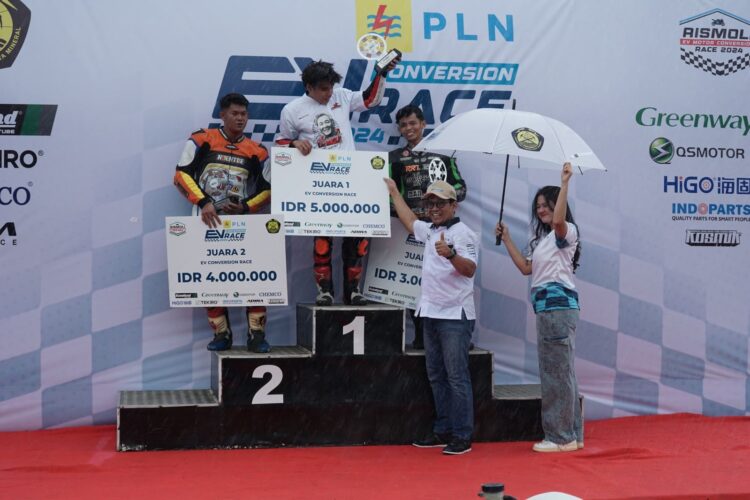 sukses --PT PLN (Persero) bersama Kementerian ESDM) dan AISMOLI sukses menggelar PLN EV Conversion Race 2024 Putaran ke-2 di Sentul International Karting Circuit, Kabupaten Bogor, Jawa Barat pada Minggu (13/10).