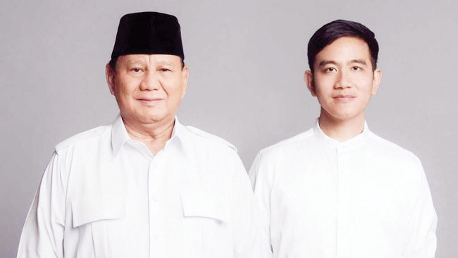 AKAN DILANTIK— Prabowo Subianto dan Gibran Rakabuming Raka, Presiden dan Wakil Presiden terpilih periode 2024-2029 yang akan dilantik di Gedung MPR RI, Kompleks Parlemen, Senayan, Jakarta, Minggu (20/10) mendatang.