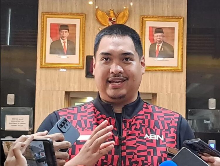 KOLABORASI— Menteri Pemuda dan Olahraga Dito Ariotedjo memastikan pihaknya siap berkolaborasi untuk menyukseskan ajang Aquabike Jetski World Championship 2024 yang akan diselenggarakan di Danau Toba, Sumatera Utara, pada 13 - 17 November mendatang.