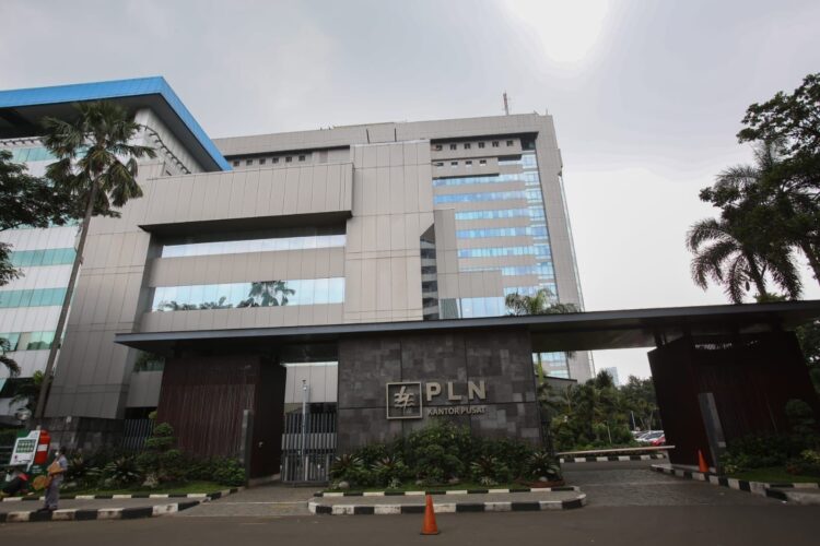 PLN Kantor Pusat di daerah Kebayoran Baru, Jakarta Selatan.