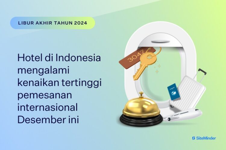 pemesanan hotel Meningkat--Indonesia akan memimpin pertumbuhan global dalam hal pemesanan hotel internasional pada bulan Desember ini, dengan peningkatan sebesar 26% .