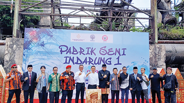 Sudah Miliki Art Space dan Instalasi Seni Mempesona, Menteri Fadli Zon Dukung Keberadaan Pabrik Seni Indarung 1