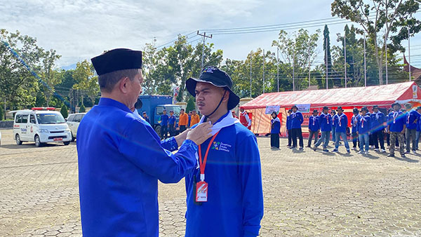 Kolaborasi dengan Kementerian Sosial RI dan Dinsos Sumbar, Pemkab Kukuhkan Dua Nagari Menjadi Kampung Siaga Bencana