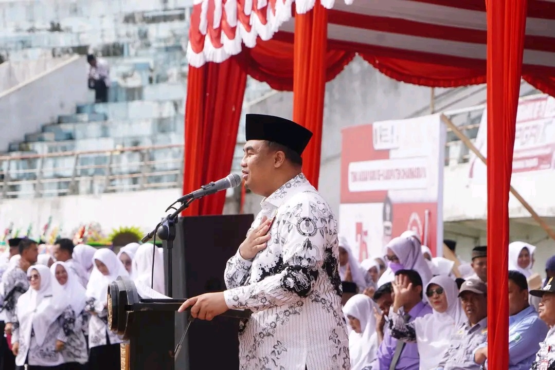 Temu Akbar Guru se-Kabupaten Dharmasraya, Di Tengah Gempuran Teknologi, Peran Guru Tdak Tergantikan