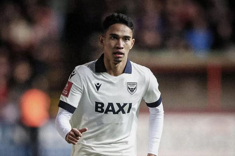 DEBUT— Marselino Ferdinan mencatatkan debut bersama Oxford United di ajang Piala FA 2024/25