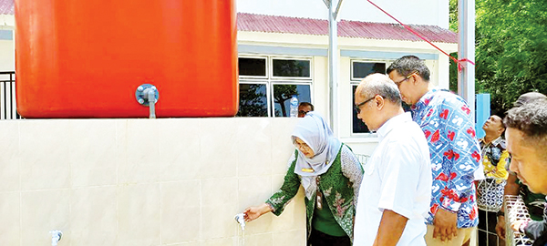 Pentingnya Air Bersih untuk Cegah Stunting, Kolaborasi Semua Pihak, Sumur Bor di Pegambiran Diresmikan