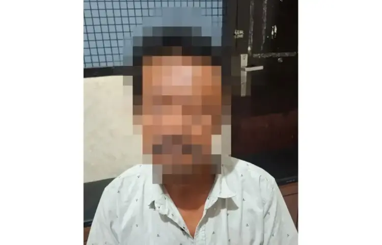 SODOMI— Pelaku DS (60) yang melakukan sodomi terhadap remaja diamankan Tim Klewang Polresta Padang.