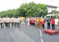 Semarak HUT ke-80 RI, Pemkab Agam Gelar Lomba Gerak Jalan Tepat Waktu