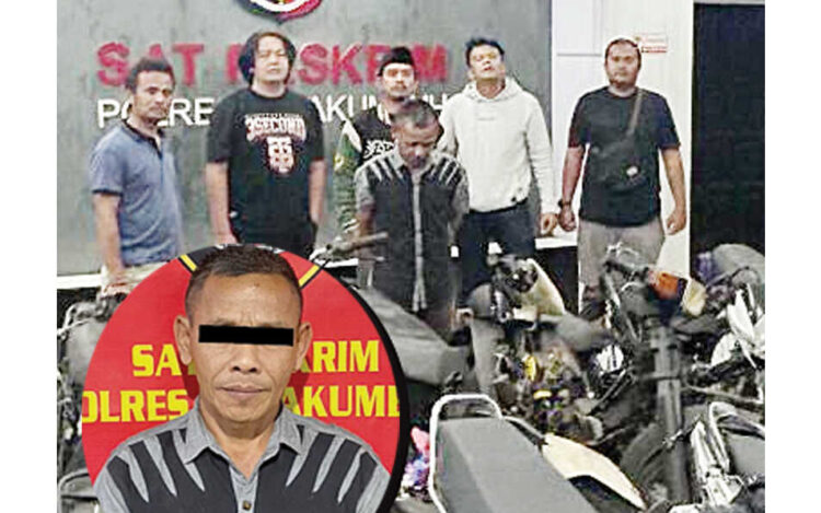CURANMOR— Pelaku SON (54) yang terlibat kasus pencurian sepeda motor ditangkap Tim Satreskrim Polres Payakumbuh.