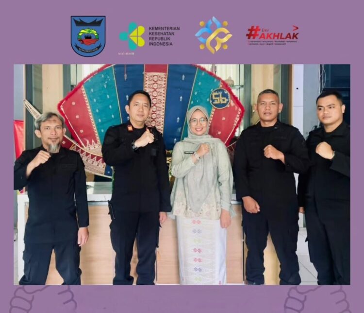 LAYANAN KESEHATAN— Dinas Kesehatan Pengendalian Penduduk dan Keluarga Berencana (Dinkesdaldukkb) menerima kunjungan silaturahmi dan koordinasi dari Kepala Lembaga Pemasyarakatan (Kalapas) Narkotika Kelas III Sawahlunto.