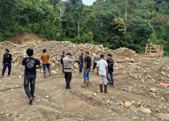 Satgas Ilegal Mining Polres Solok Selatan Kembali Gelar Penertiban PETI
