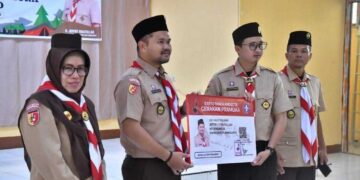 Wawako Jeffry Buka Sosoialisasi Aplikasi Ayo Pramuka