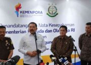 Kemenpora Teken MoU dengan Kejaksaan Agung untuk Pengawasan Anggaran Olahraga