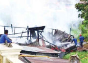 Rumah Kontrakan Ludes Terbakar, 4 KK Kehilangan Tempat Tinggal