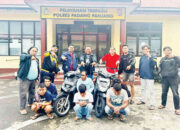 Komplotan Spesialis Curanmor Diciduk Macan Marapi, Empat Motor jadi Barang Bukti
