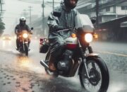 Menara Agung Bagikan Tips #Cari_Aman Sepeda Motor saat Menerobos Banjir
