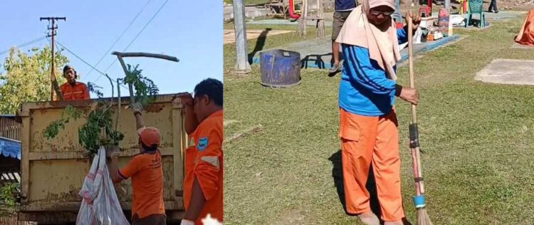 Persiapan SIMFES-2025, Tim Kebersihan Sawahlunto dan OPD Bersihkan Taman Silo 1 BERSIHKAN TAMAN SILO— Tim Kebersihan Kota Sawahlunto berserta OPD membersihkan kawasan Taman Silo, sebagai lokasi utama salah satu venue Sawahlunto International Music Festival (SIMFES) 2025