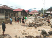 Belum Habis Pengerjaan, Banjir Bandang kembali Terjang Maninjau, Material Lumpur Tutupi Jalan, Akses Bukittinggi- Lubas Lumpuh Total