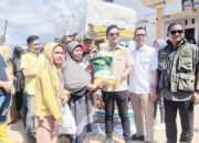 Muhammad Tommy Arby Rumengan Peduli Korban Bencana, Serahkan Bantuan 10 Ton Beras dan 600 Kardus Mie