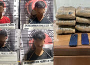 4 Pemuda Kedapatan Simpan 8,8 Kg Ganja, Salah Satunya Berstatus Pelajar SMK