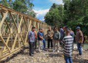 Bupati Pasaman Welly Suhery, Harapkan Jembatan Bailey Muara Tais Segera Dimanfaatkan