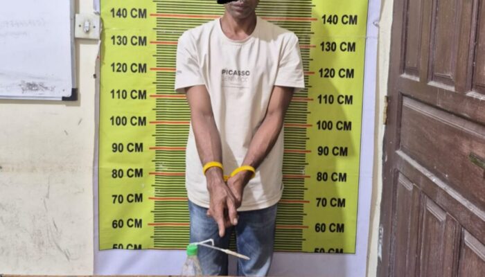 Polres Solok Selatan Amankan 7 Paket Sabu, Satu Pria Ditangkap