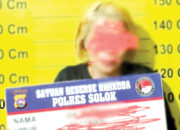 IRT Berambut Pirang Diciduk usai Beli Sabu
