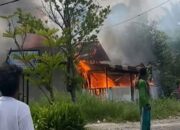 Kebakaran Hanguskan Rumah dan Warung, Kerugian Capai Rp500 Juta