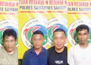 Kedapatan Bawa Sabu, 4 Sekawan Kompak Dibui