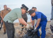Sinergitas Lintas Instansi, Pantai Purus Dibersihkan