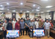 Lemkari Sumbar Bukber dan Serahkan Bonus Atlet Berprestasi di Gedung DPRD Sumbar
