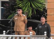 Apel Gabungan Perdana Usai Idulfitri 1447 H, Bupati Yulianto Tekankan Disiplin dan Efisiensi Anggaran