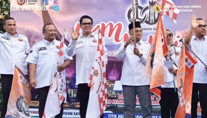Menteri Haji dan Umrah Lepas Mudik IKM Jakarta, Tegaskan Pulang Basamo sebagai Ikhtiar Menyambung Silaturahmi