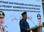 Penempatan Jabatan Gunakan Manajemen Talenta, Sekdaprov Sumbar Lantik 44 Pejabat Administrator dan Pengawas