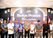 Perkuat Silaturahmi dan Sinergi, Kapolres Agam Gelar Buka Puasa Bersama Media dan Kaum Dhuafa