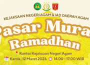 Kejari Agam Gelar Pasar Murah, Warga Bisa Beli Sembako di Bawah Harga Pasar